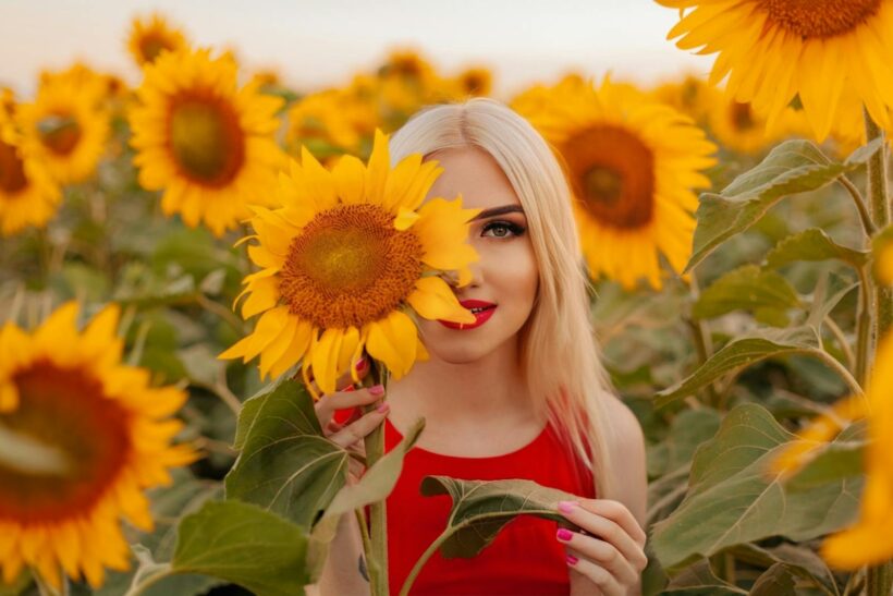 A Woman in a Field